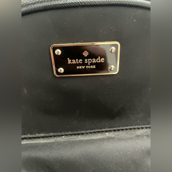 Kate Spade, Black Mini Backpack/Purse - Picture 4 of 5